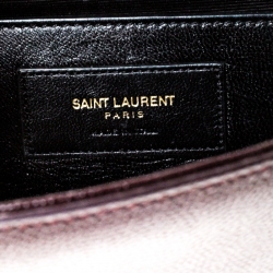 Saint Laurent Paris Burgundy Kate Clutch