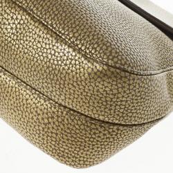 مملوكة مسبقًا Saint Laurent Paris Light Brown Pebbled Calfskin 'Pleine Fleur Aniline' Crossbody Bag