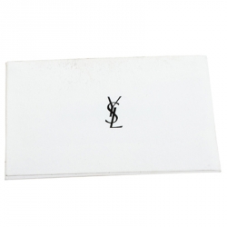 Pre Owned حقيبة كلتش سان لوران بل دو جور قلاب جلد بيج داكنة