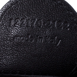 Saint Laurent Black Suede and Leather Rings Mombasa Hobo