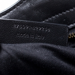 Saint Laurent Black Leather Large Cabas Chyc Satchel