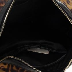 مملوكة مسبقًا Saint Laurent Paris Leopard Print Calf Hair Hobo