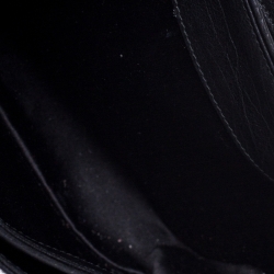 Pre Owned Saint Laurent Beige/Black Calfhair and Leather Ligne Y Charm Crossbody Bag