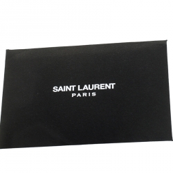 مملوكة مسبقًا حقيبة سان لوران باريس قلاب كيسيندريه كبيرة جلد مبطنة خضراء