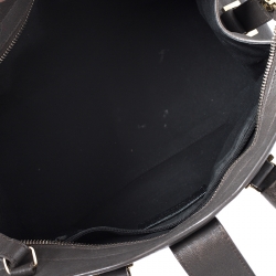 Pre Owned Saint Laurent Paris Grey Leather Small Cabas Chyc Tote