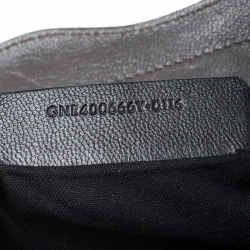 Pre Owned Saint Laurent Paris Grey Leather Small Cabas Chyc Tote