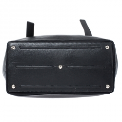 Pre Owned حقيبة سان لوران باريس موس متوسطة جلد نقش تمساح بيج