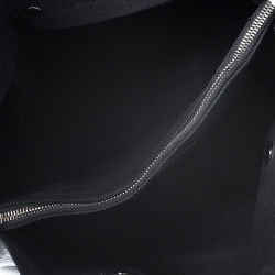 Pre Owned حقيبة سان لوران باريس موس متوسطة جلد نقش تمساح بيج