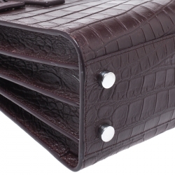 مملوكة مسبقًا حقيبة يد سان لوران باريس ساك دو جور كلاسيك نانو جلد كحلية