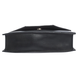 Pre Owned Saint Laurent Paris Black Leather Betty Shoulder Bag