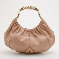 مملوكة مسبقًا Saint Laurent Paris Nude Leather Vincennes Mombasa Hobo Bag