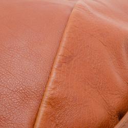 Pre Owned Saint Laurent Brown Leather Mini Mombasa Hobo