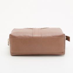 Pre Owned Yves Saint Laurent Toiletries Buffalo Cosmetic Bag