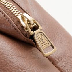 Pre Owned Yves Saint Laurent Toiletries Buffalo Cosmetic Bag