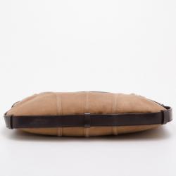 مملوكة مسبقًا Yves Saint Laurent Canvas and Leather Trim Hobo 