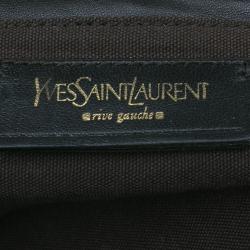 Pre Owned Saint Laurent Paris Metallic Gold Leather Medium Majorelle Tote Bag