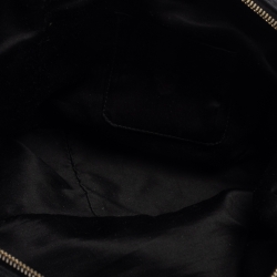 Pre Owned حقيبة ايف سان لوران موسي بولر جلد أسود