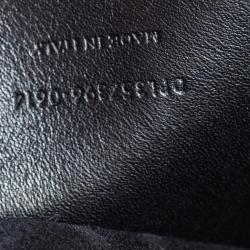 Pre Owned حقيبة يد سان لوران كاباس جلد ماتيلاس مونوغرامي أسود متوسطة