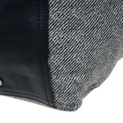 Pre Owned Saint Laurent Paris Grey Pony Hair Downtown Luggage Tote