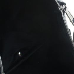 Pre Owned Saint Laurent Paris Grey Pony Hair Downtown Luggage Tote