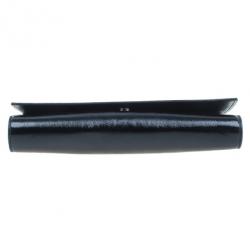 Pre Owned Saint Laurent Paris Black Leather Belle De Jour Flap Clutch