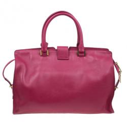 مملوكة مسبقًا Saint Laurent Paris Pink Leather Classic Y Cabas Tote