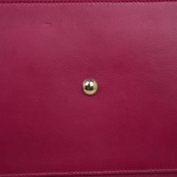 مملوكة مسبقًا Saint Laurent Paris Pink Leather Classic Y Cabas Tote