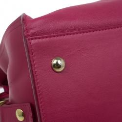 مملوكة مسبقًا Saint Laurent Paris Pink Leather Classic Y Cabas Tote