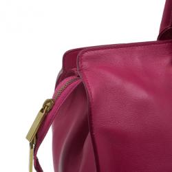 مملوكة مسبقًا Saint Laurent Paris Pink Leather Classic Y Cabas Tote