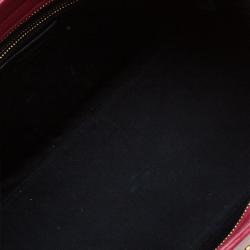 Pre Owned حقيبة سان لوران باريس كاباس شيك جلد أحمر متوسطة