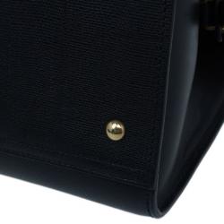 مملوكة مسبقًا Saint Laurent Paris Black Cabas Chyc Medium Satchel