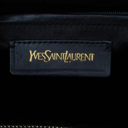مملوكة مسبقًا Saint Laurent Paris Black Cabas Chyc Medium Satchel