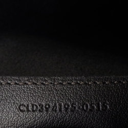 Pre Owned Saint Laurent Dark Grey Leather E/W Shopper Tote