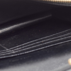 Saint Laurent Matelasse Leather Monogram Envelope Wallet on Chain