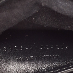 Saint Laurent Black Diagonal Quilt Leather Kate Monogram Clutch