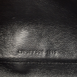 Saint Laurent Black Snakeskin Embossed Leather Kate Wallet On Chain