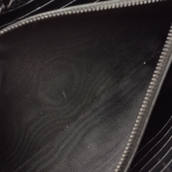 Saint Laurent Black Snakeskin Embossed Leather Kate Wallet On Chain