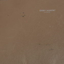 مملوكة مسبقًا Saint Laurent Taupe Leather Baby Classic Sac De Jour Tote