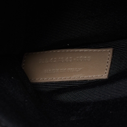 مملوكة مسبقًا Saint Laurent Taupe Leather Baby Classic Sac De Jour Tote