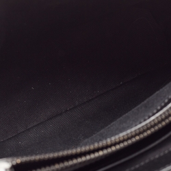 Pre Owned Saint Laurent Black Quilted Leather Small Loulou Shoulder Bag