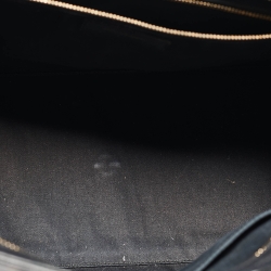 Saint Laurent Black Leather Medium Cabas Y-Ligne Tote
