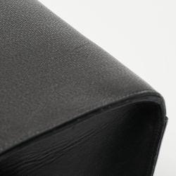 Saint Laurent Black Leather Medium Cabas Y-Ligne Tote