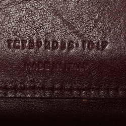 مملوكة مسبقًا Saint Laurent Red Croc Embossed Leather Nano Classic Sac De Jour Tote