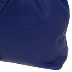 مملوكة مسبقًا Saint Laurent Paris Purple Leather Convertible Shopper Tote