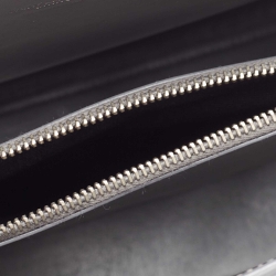 Pre Owned Saint Laurent Grey Croc Embossed Leather Baby Classic Sac De Jour Tote