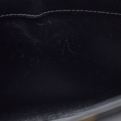 Pre Owned Saint Laurent Black Leather Small Manhattan Shoulder Bag