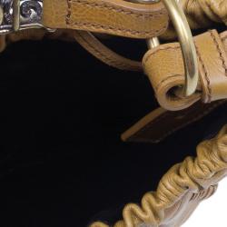 مملوكة مسبقًا حقيبة يد هوبو سان لوران باريس جلد بيج