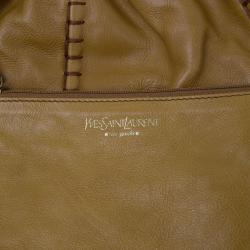 مملوكة مسبقًا حقيبة يد هوبو سان لوران باريس جلد بيج