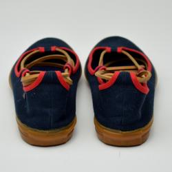 مملوكة مسبقًا YSL Navy Ballerina Boat Flats Size 37