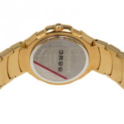 Saint Laurent Paris White Gold-Plated Stainless Steel Classic Women's Wristwatch 28MM